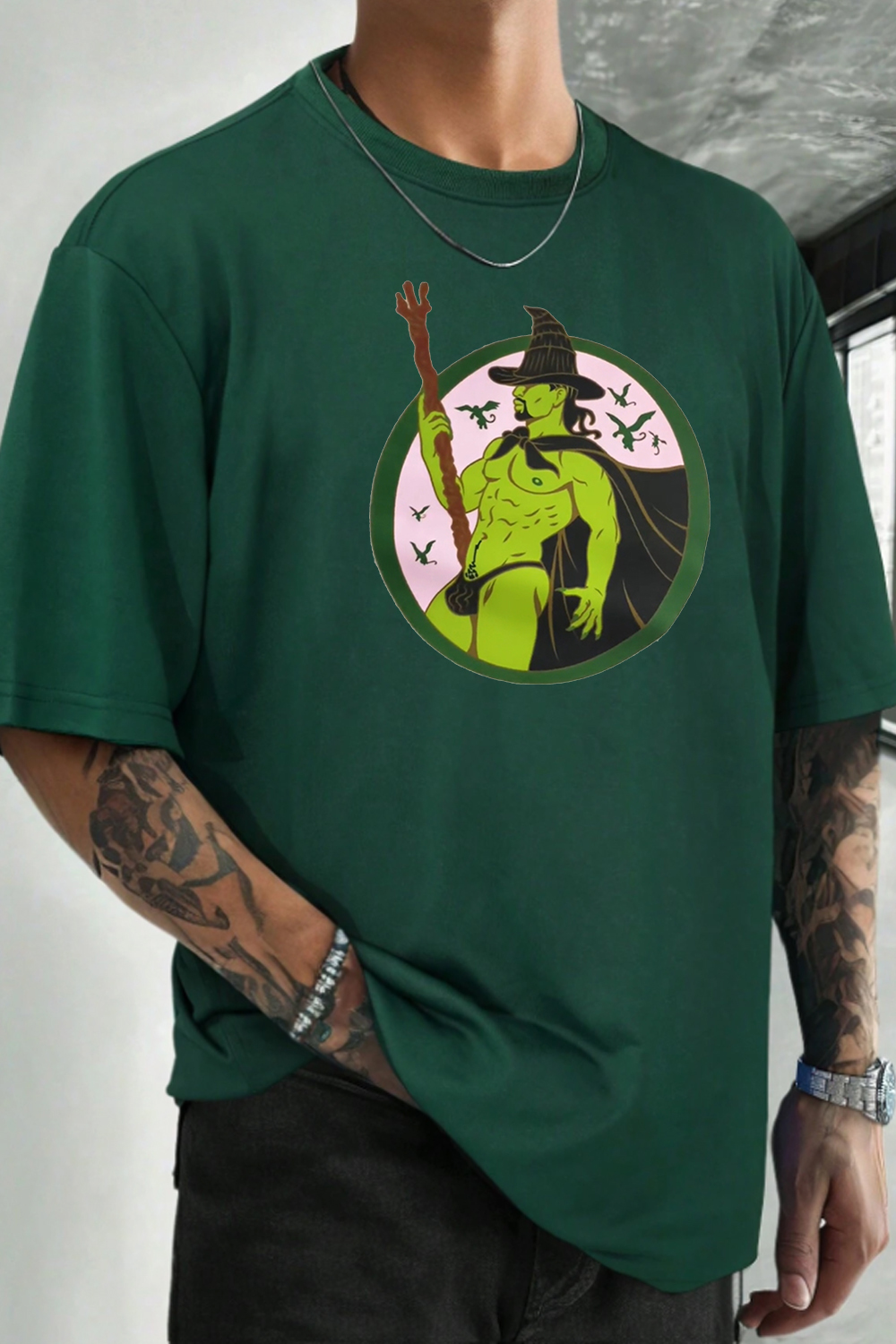 Gay Elphaba Witch Tee For Men