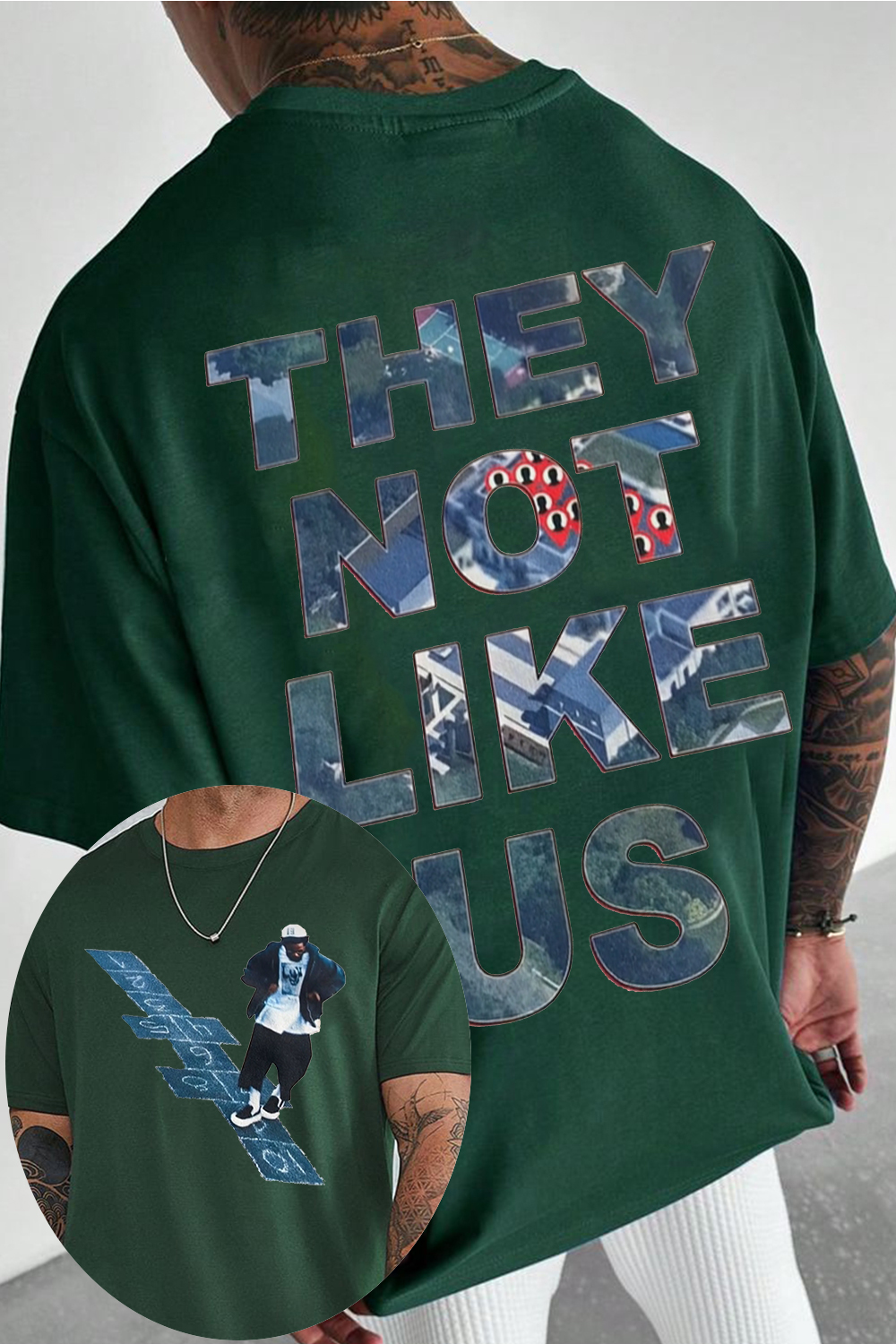 XXXTentacion double-sided printed men's short-sleeved T-shirt