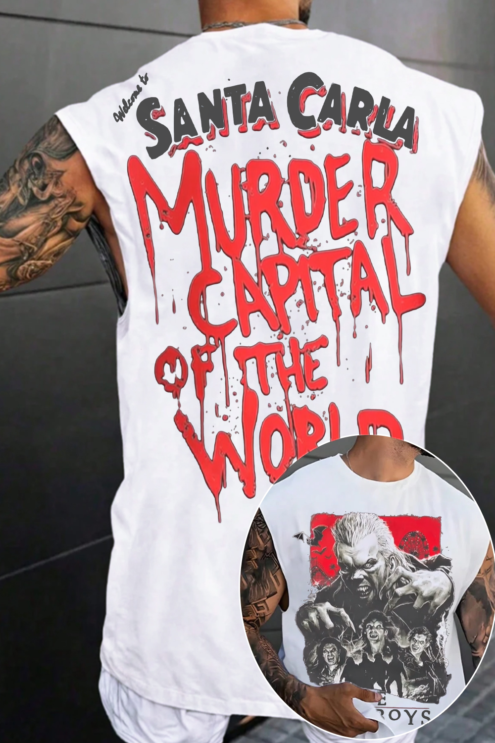 thelostboys Men's vest