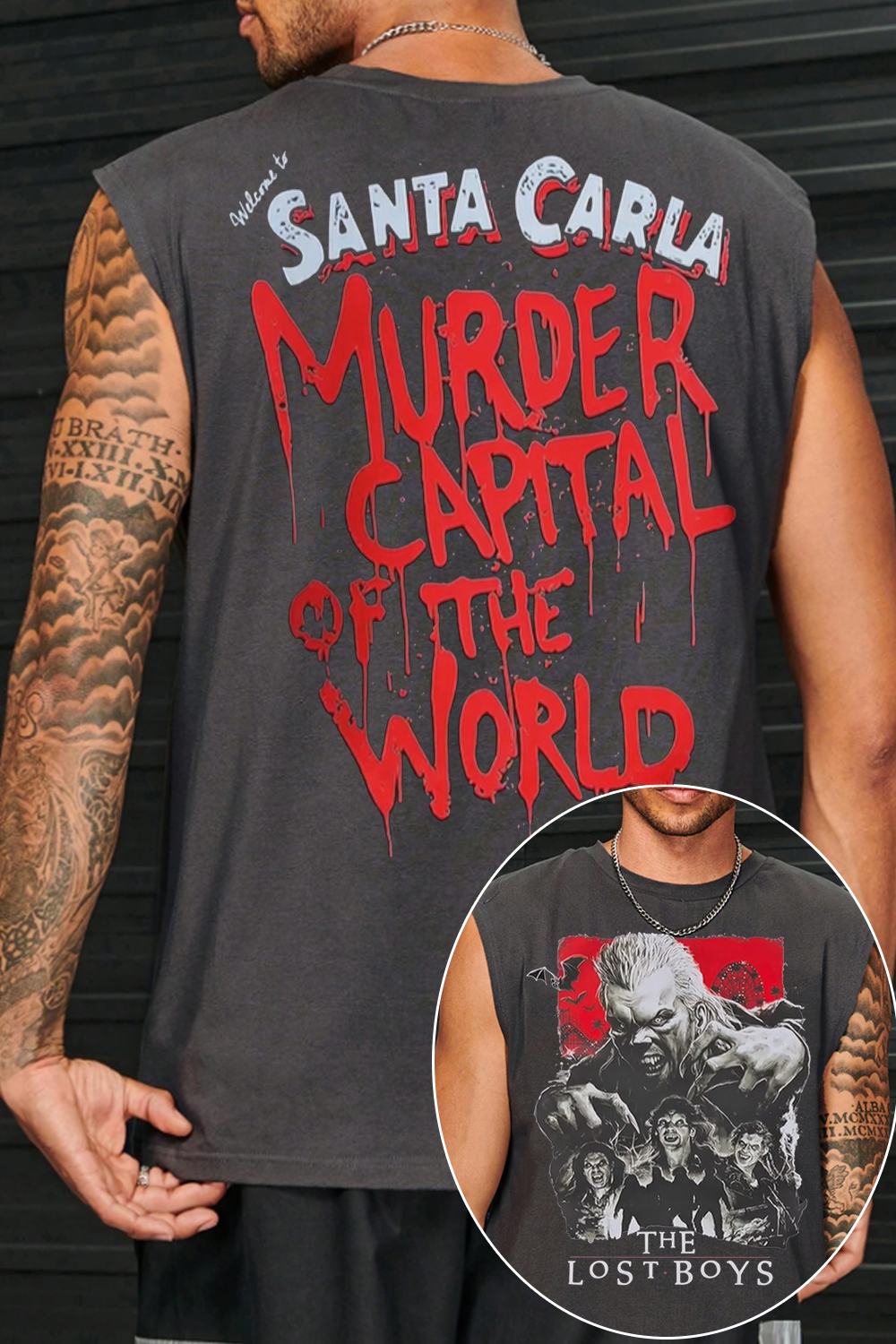 thelostboys Men's vest