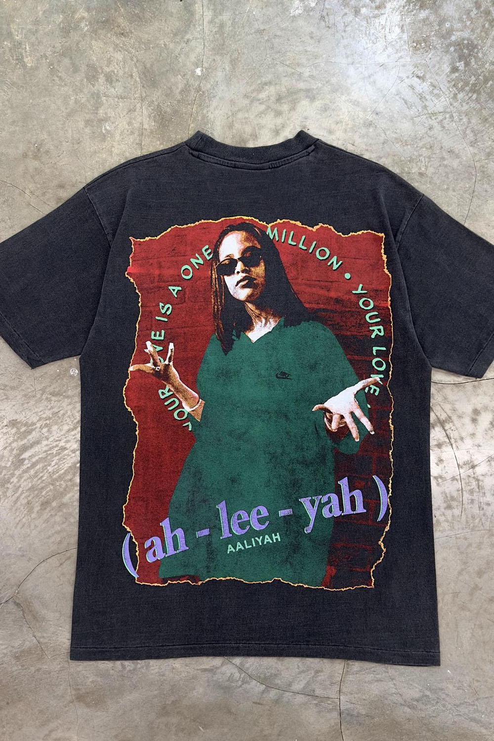 Hip-Hop Singer Personalized Front And Back Printed Round Neck Short-Sleeved T-Shirt