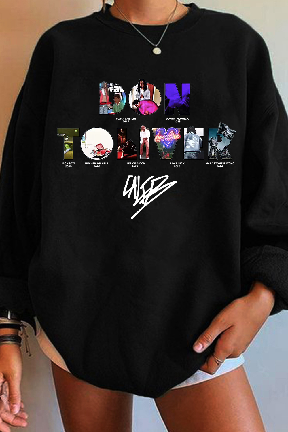 Don Toliver Albums Crew Neck Sweatshirt