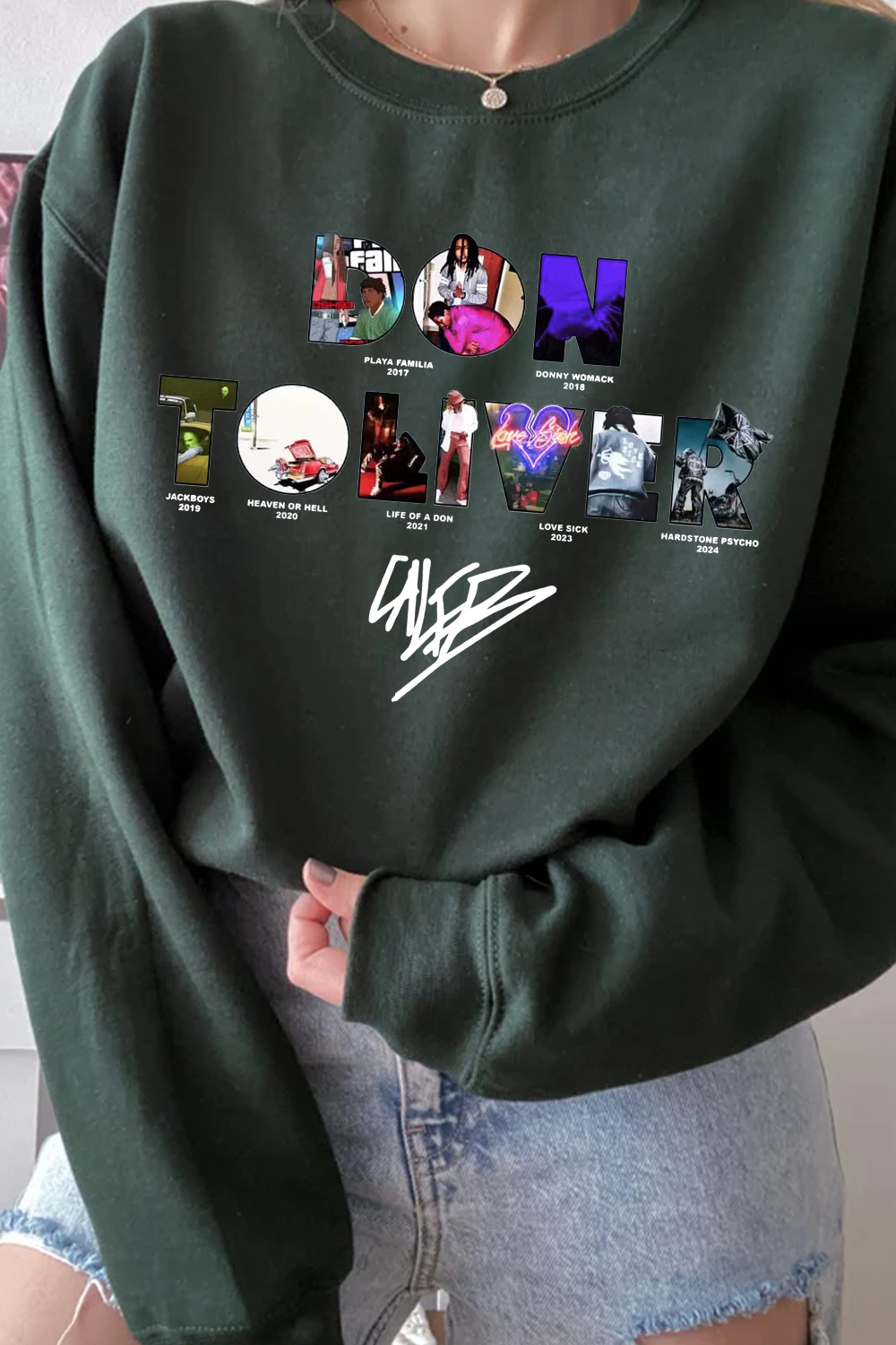 Don Toliver Albums Crew Neck Sweatshirt
