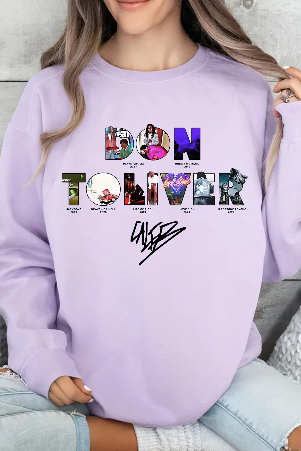 Don Toliver Albums Crew Neck Sweatshirt