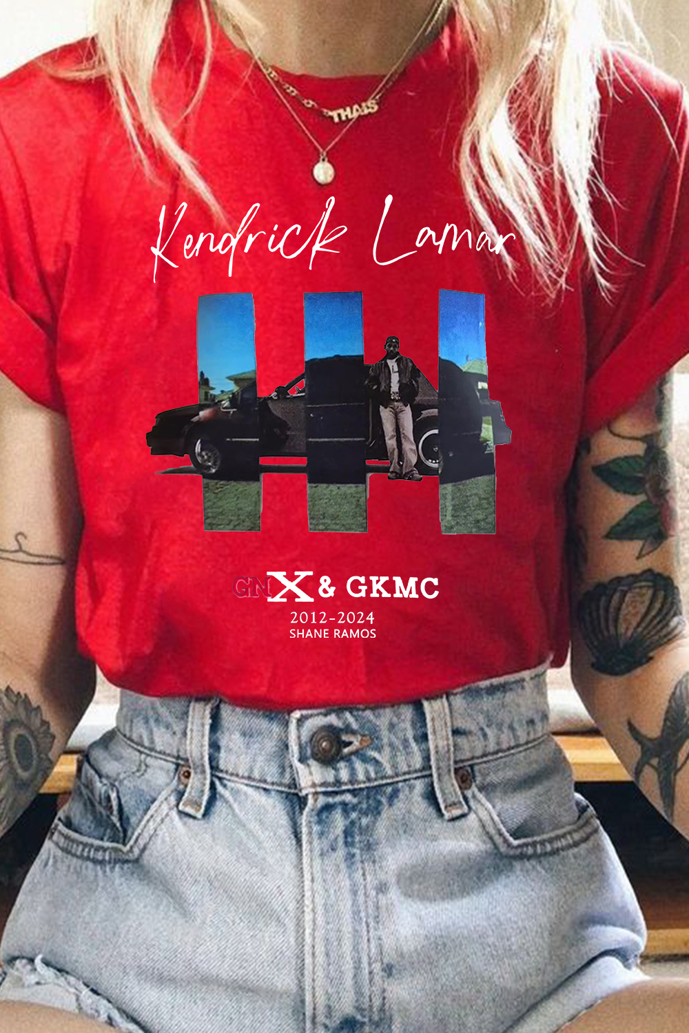 Kendricklamar casual round neck t-shirt