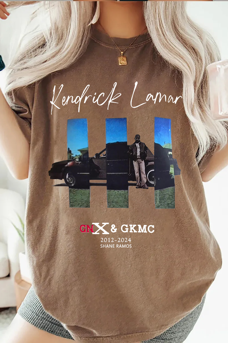 Kendricklamar casual round neck t-shirt