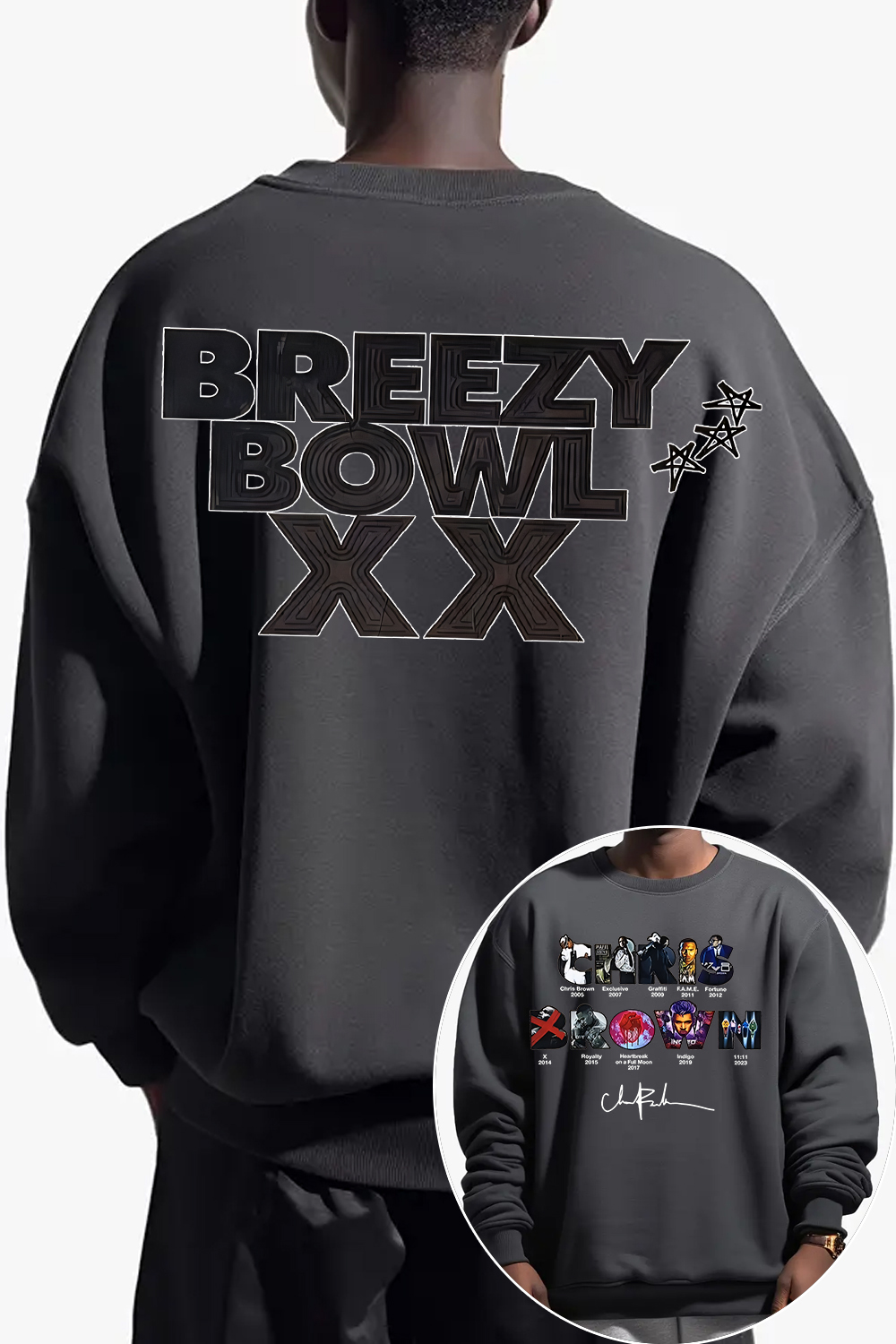 Breezy Bowl XX Tour🔥 crew neck long sleeve sweatshirt