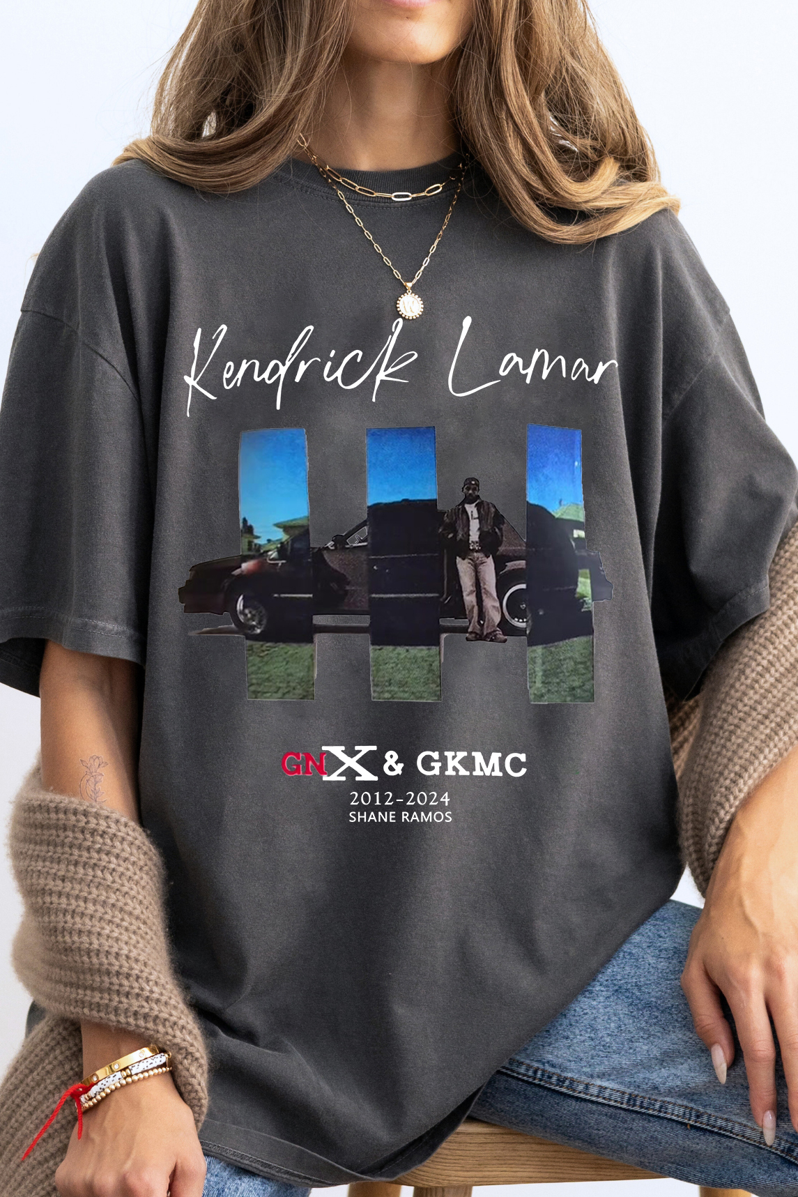 Kendricklamar casual round neck t-shirt