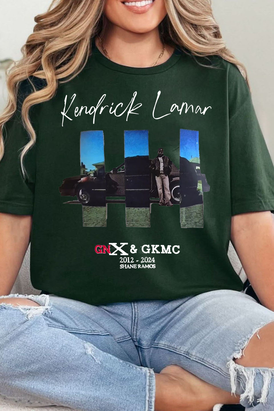 Kendricklamar casual round neck t-shirt