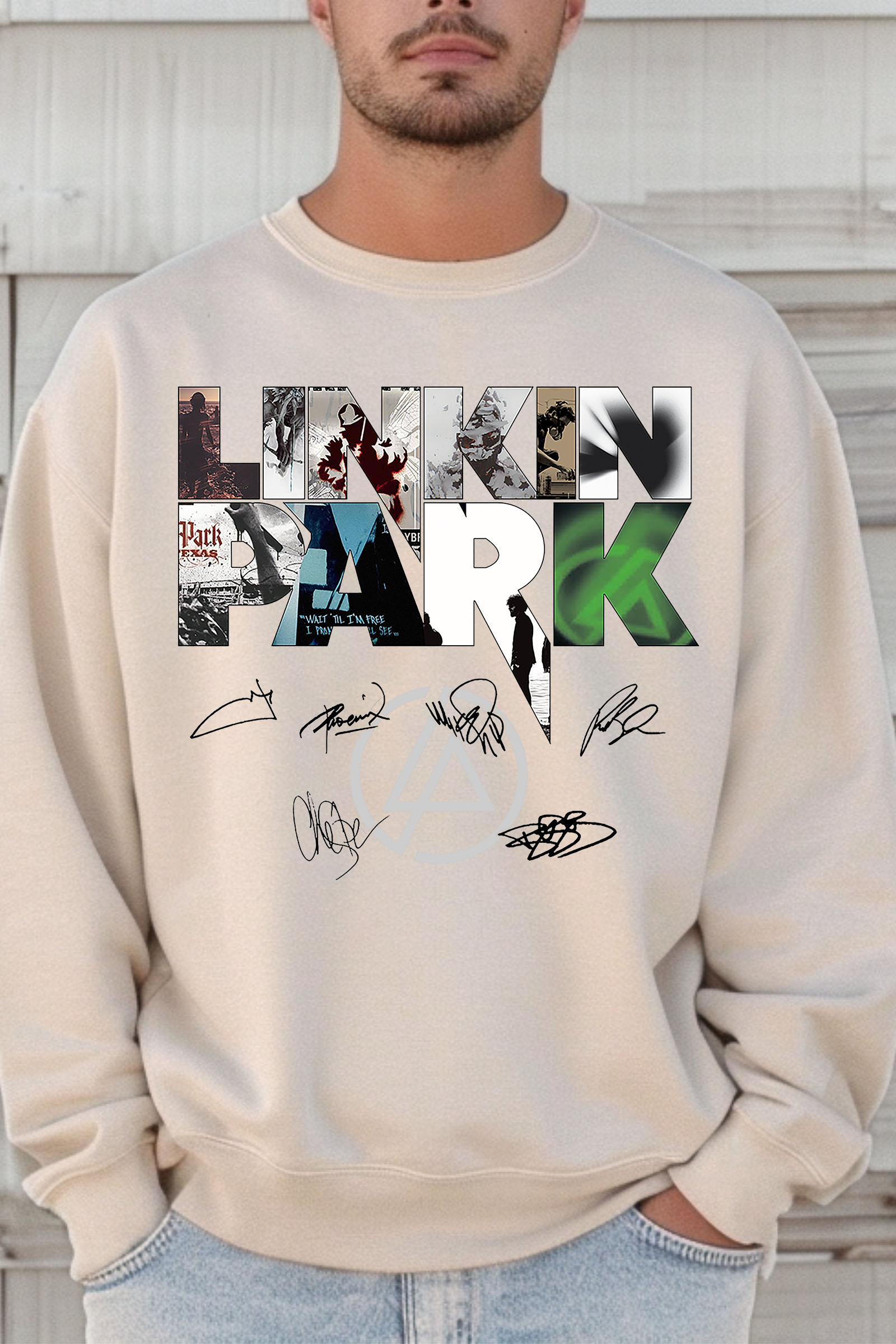 L P Albums Sweatshirt-MEN