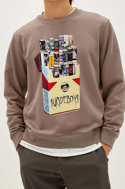 $uicideboy$ personalized print men's long-sleeved sweatshirt