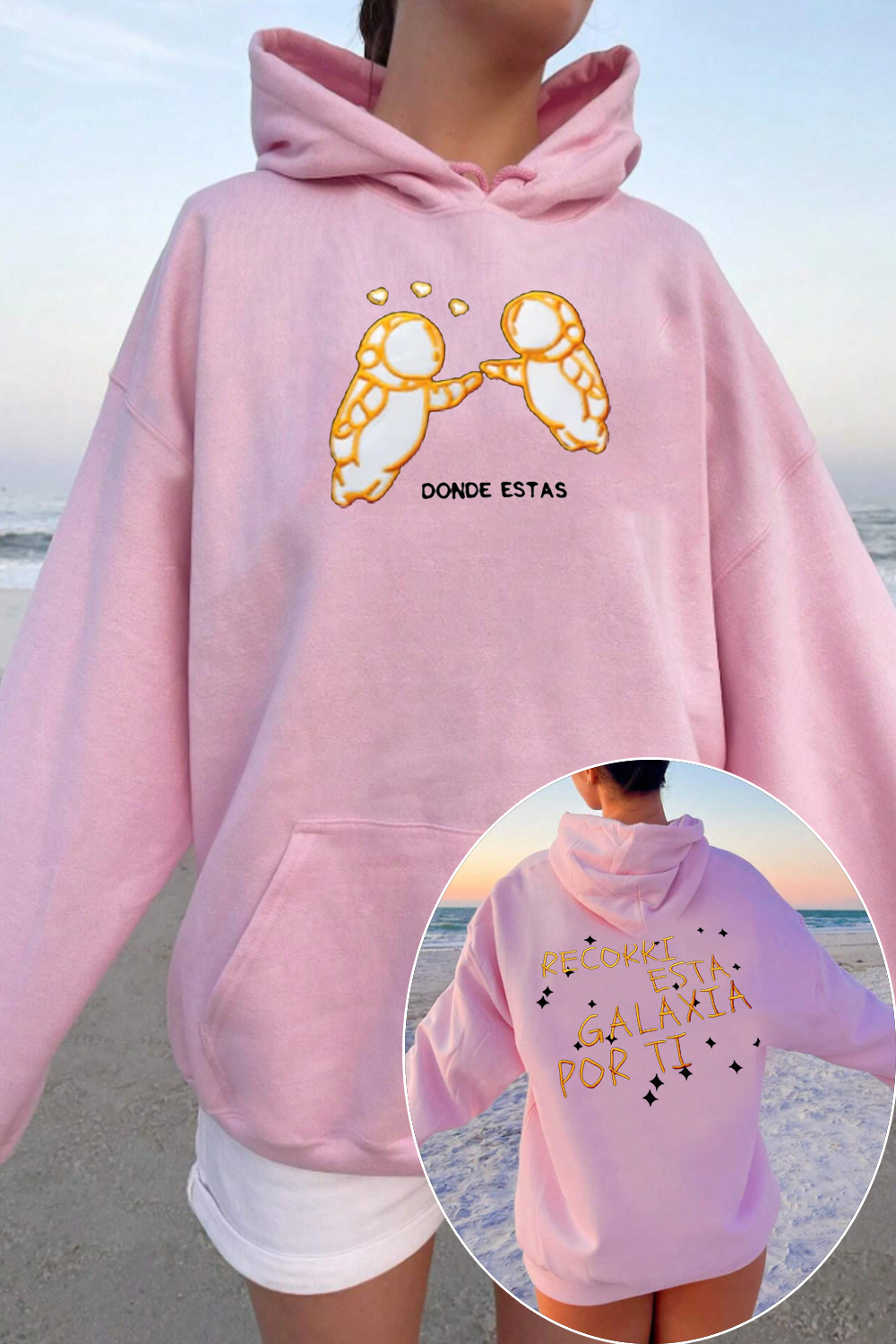 Playera Ivan Cornejo "Galaxia"Hoodie