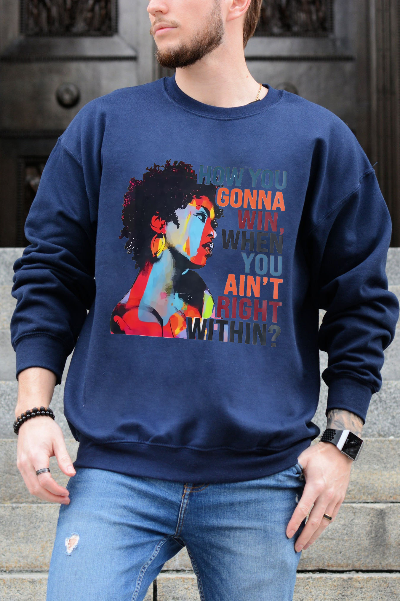 Lauryn Hill soul Men's Sweatshirt