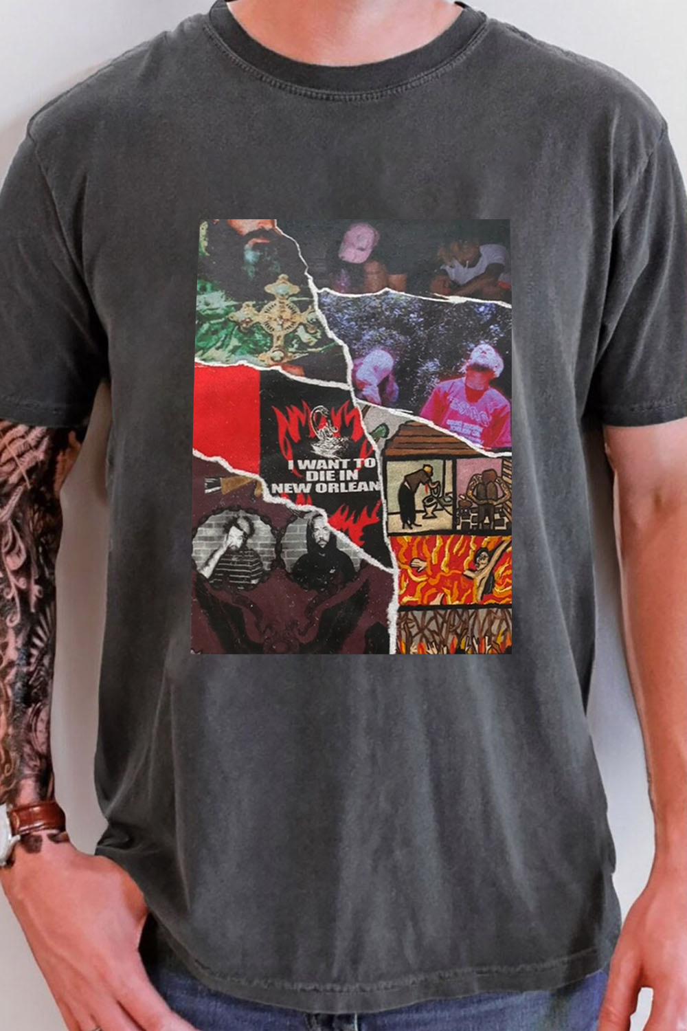 $uicideboy$ poster men's short-sleeved T-shirt