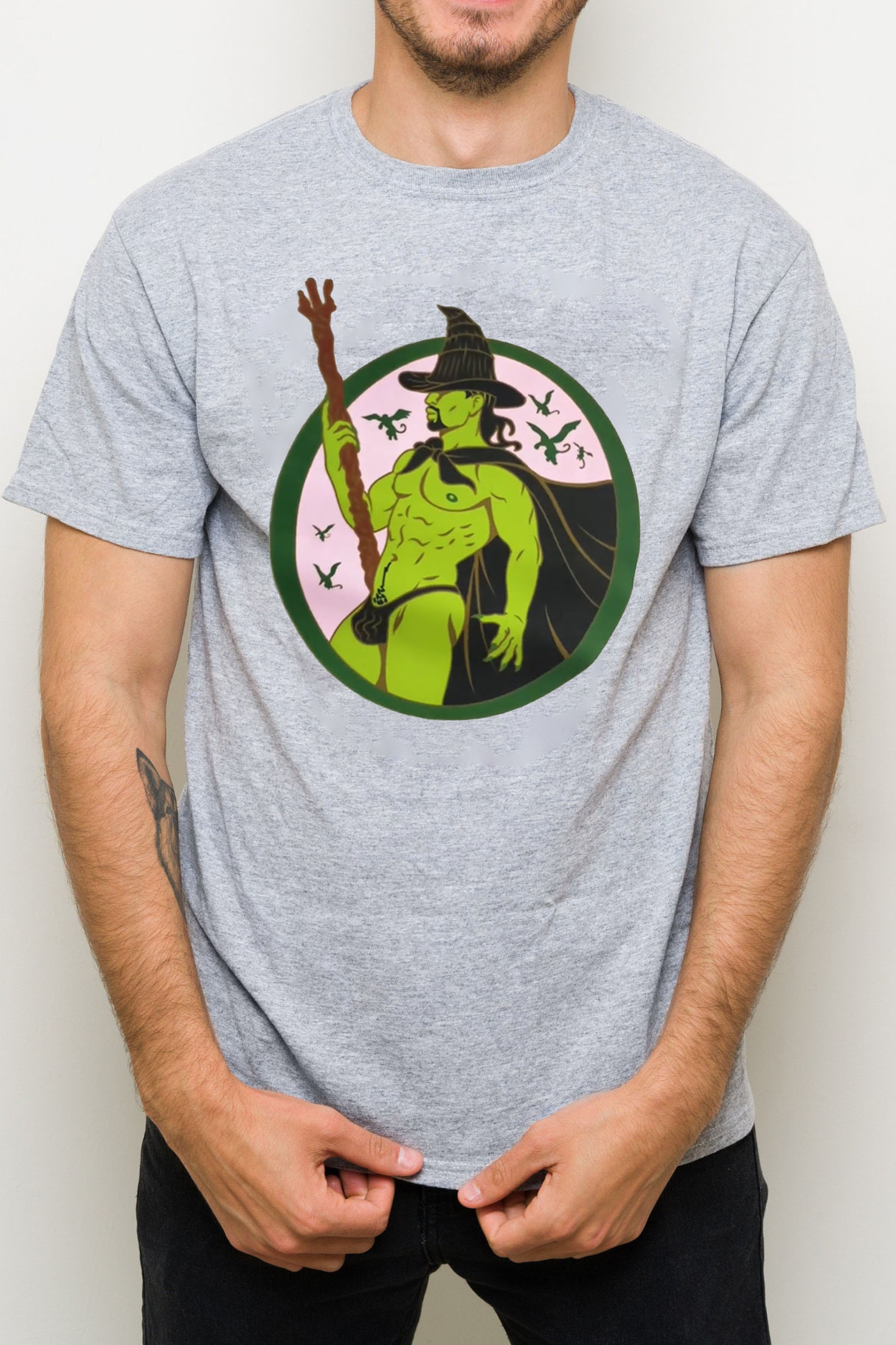 Gay Elphaba Witch Tee For Men