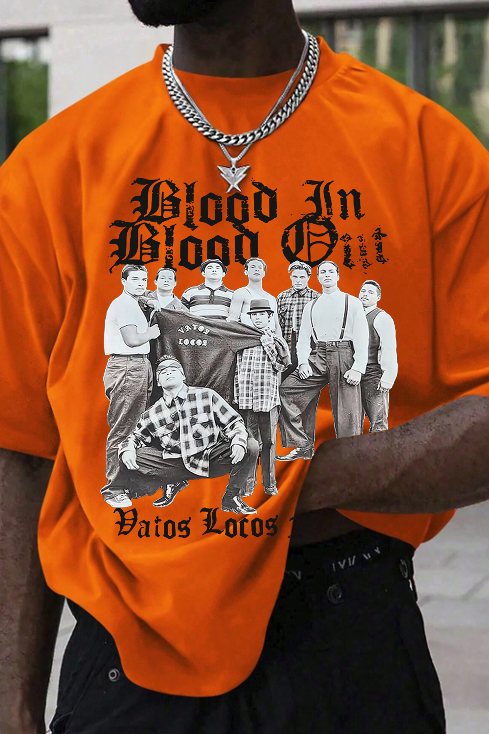 Blood in, blood out men T-shirt