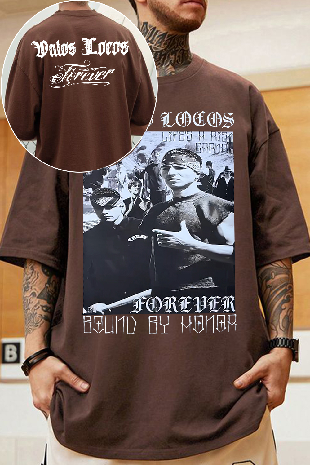 Crazy Watt 2-sided printed T-shirt