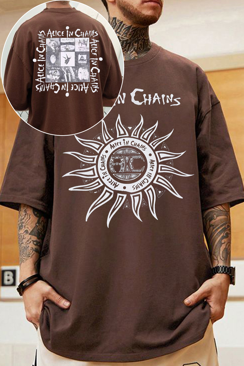 Alice in chains and these albums is goated  Tee