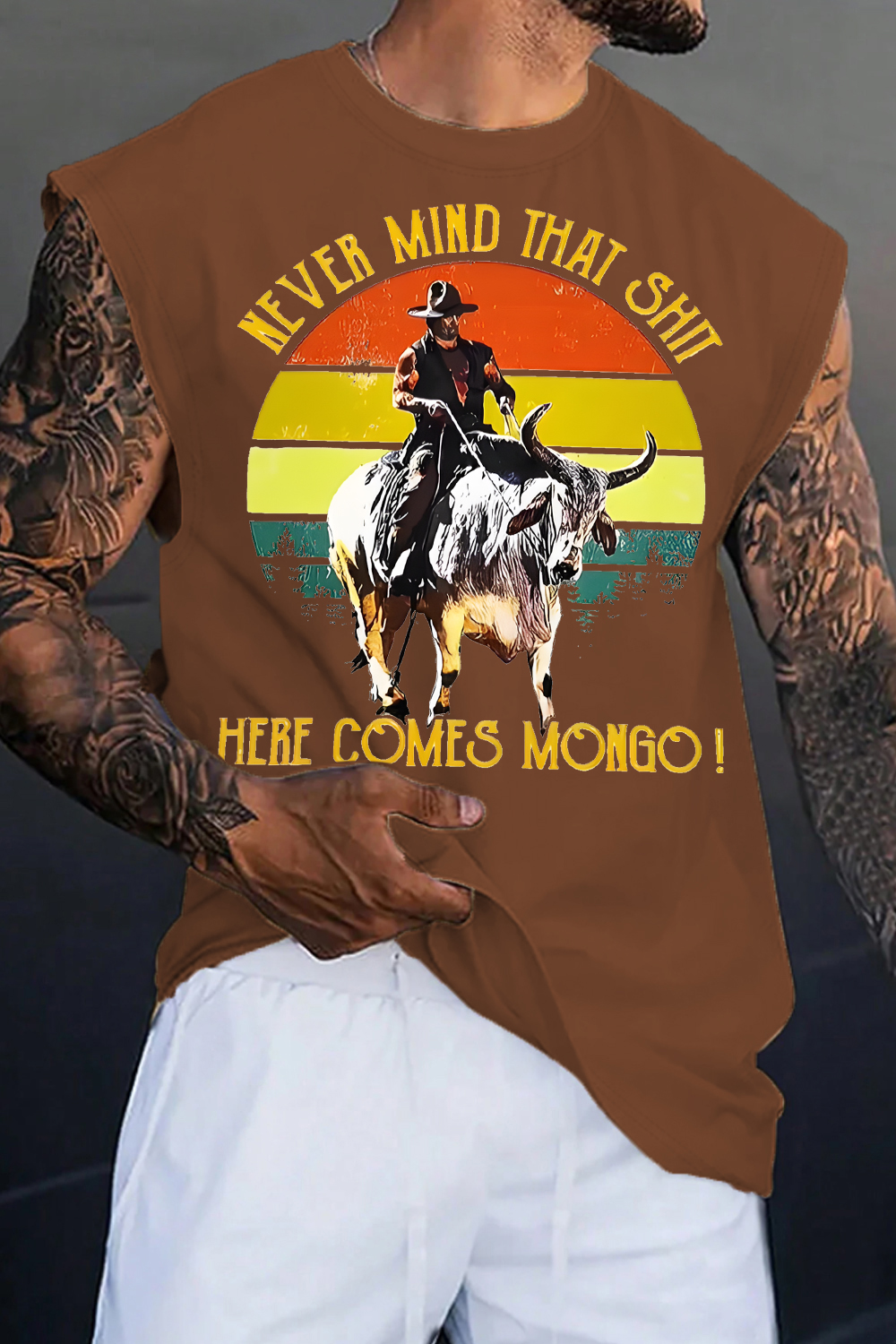 blazingsaddles Men's vest