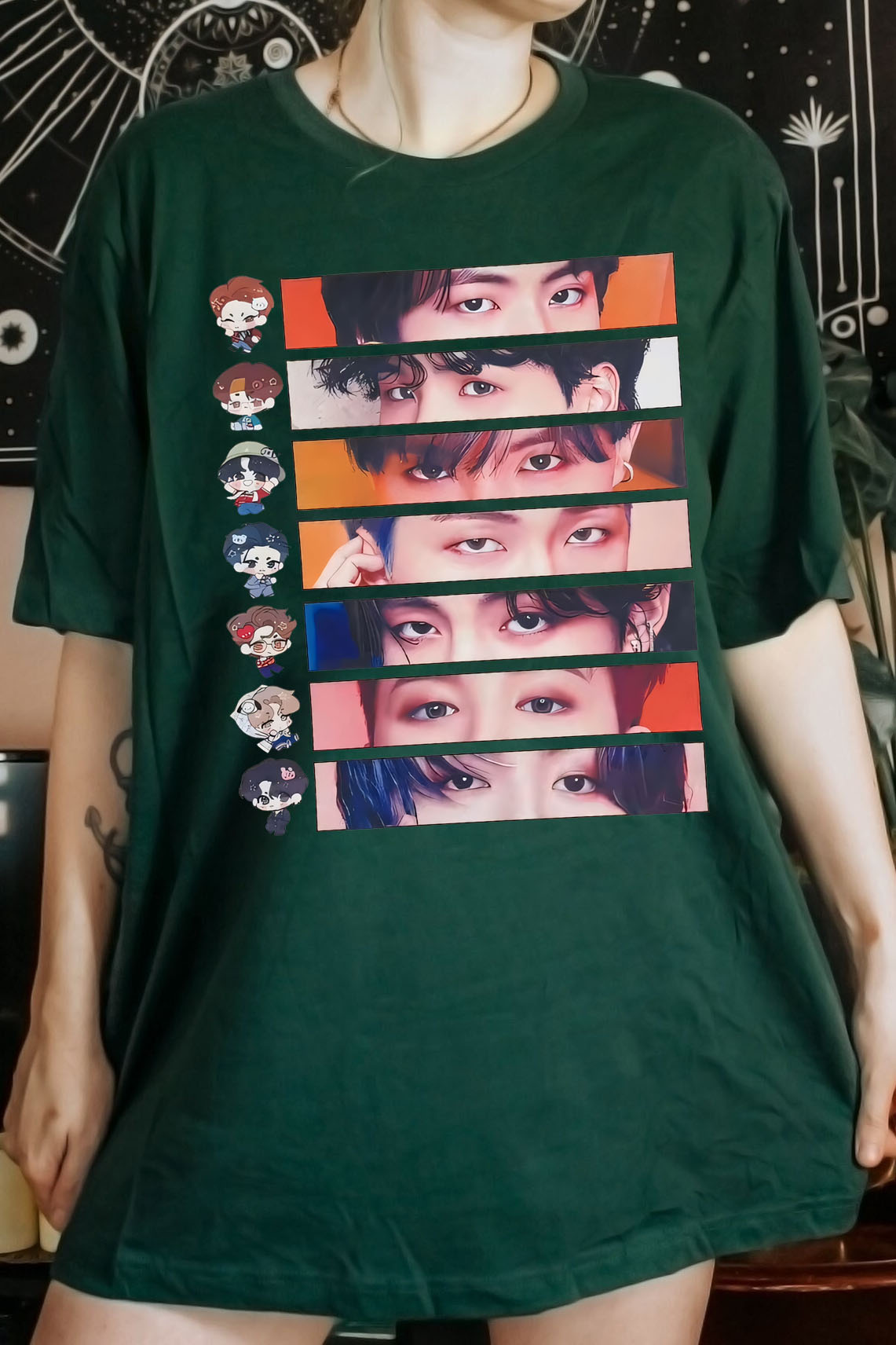 BTS  short sleeve t-shirt