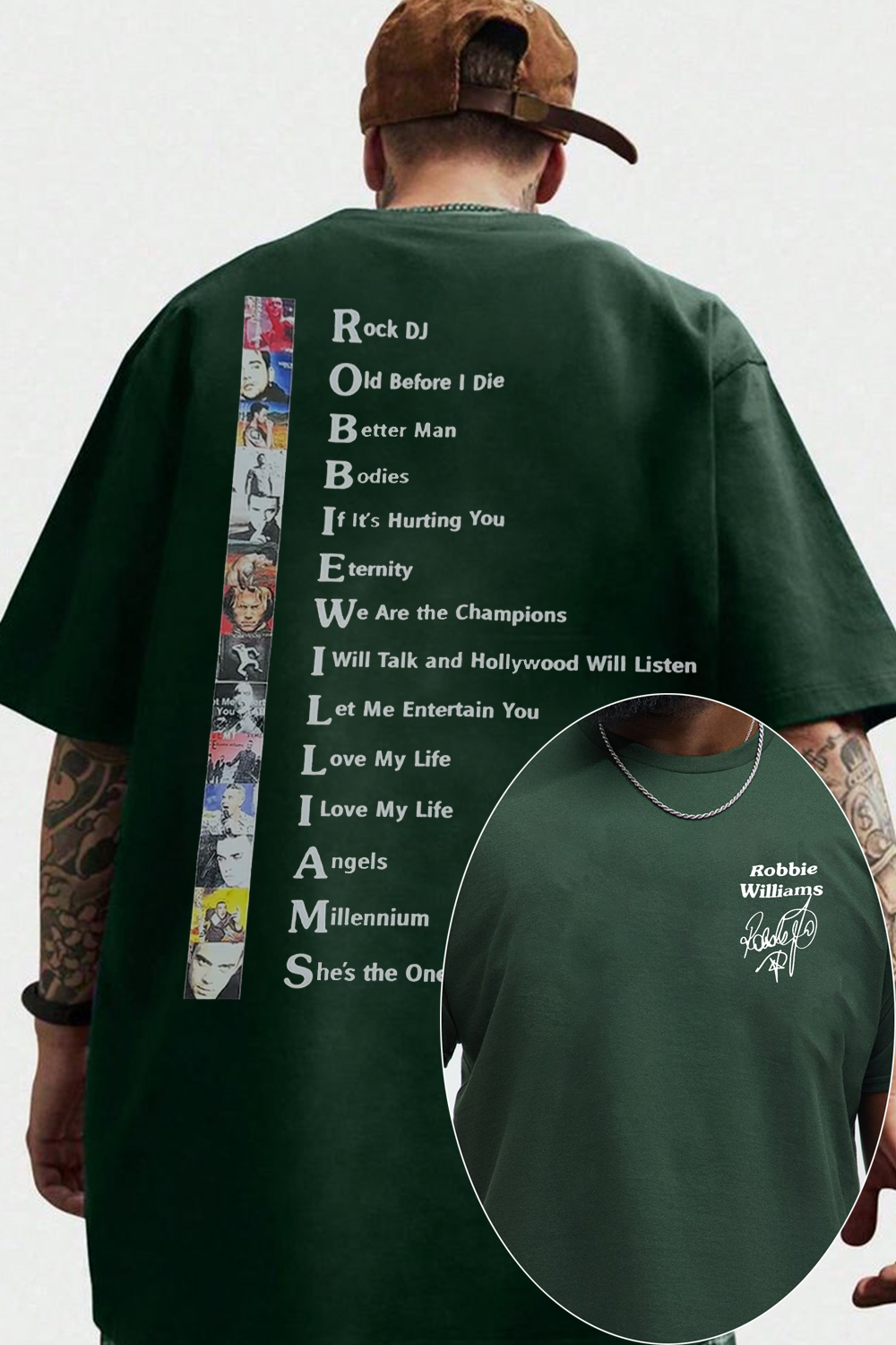 Robbie Williams Tour 2025 Shirt
