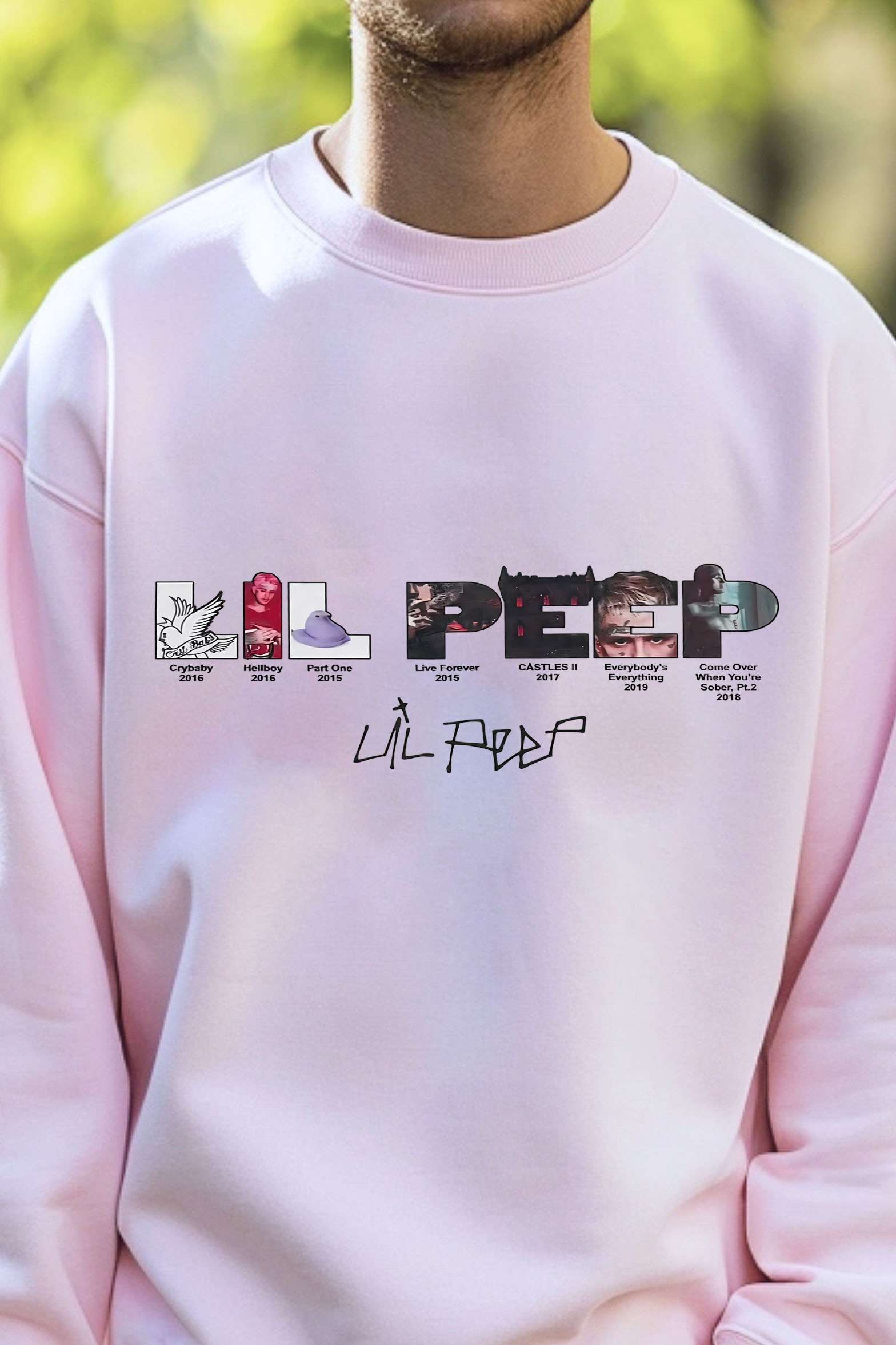 lilpeep long sleeve sweatshirt