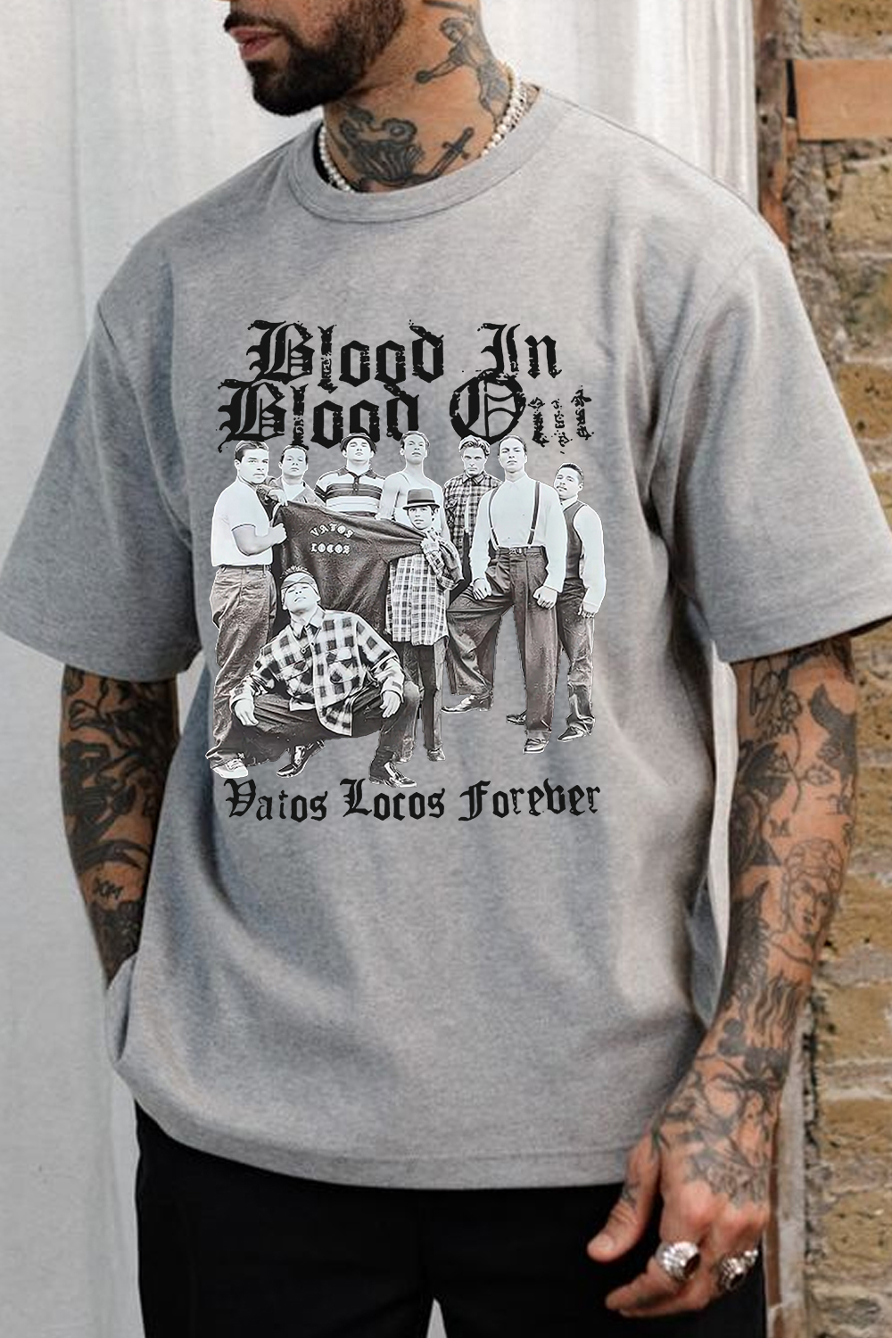 Blood in, blood out men T-shirt