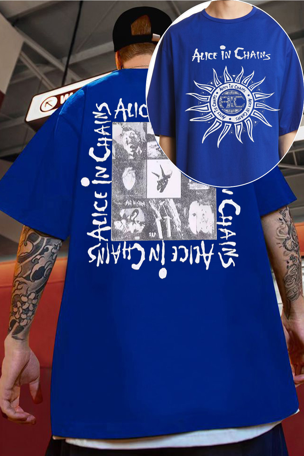 Alice in chains and these albums is goated  Tee