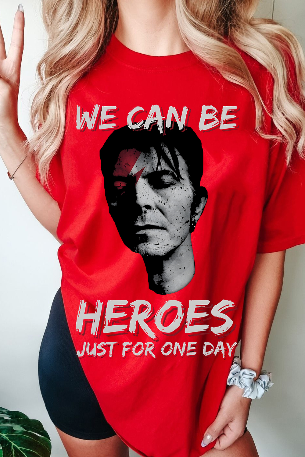 David Bowie We Can Be Heroes Women's T-Shirt