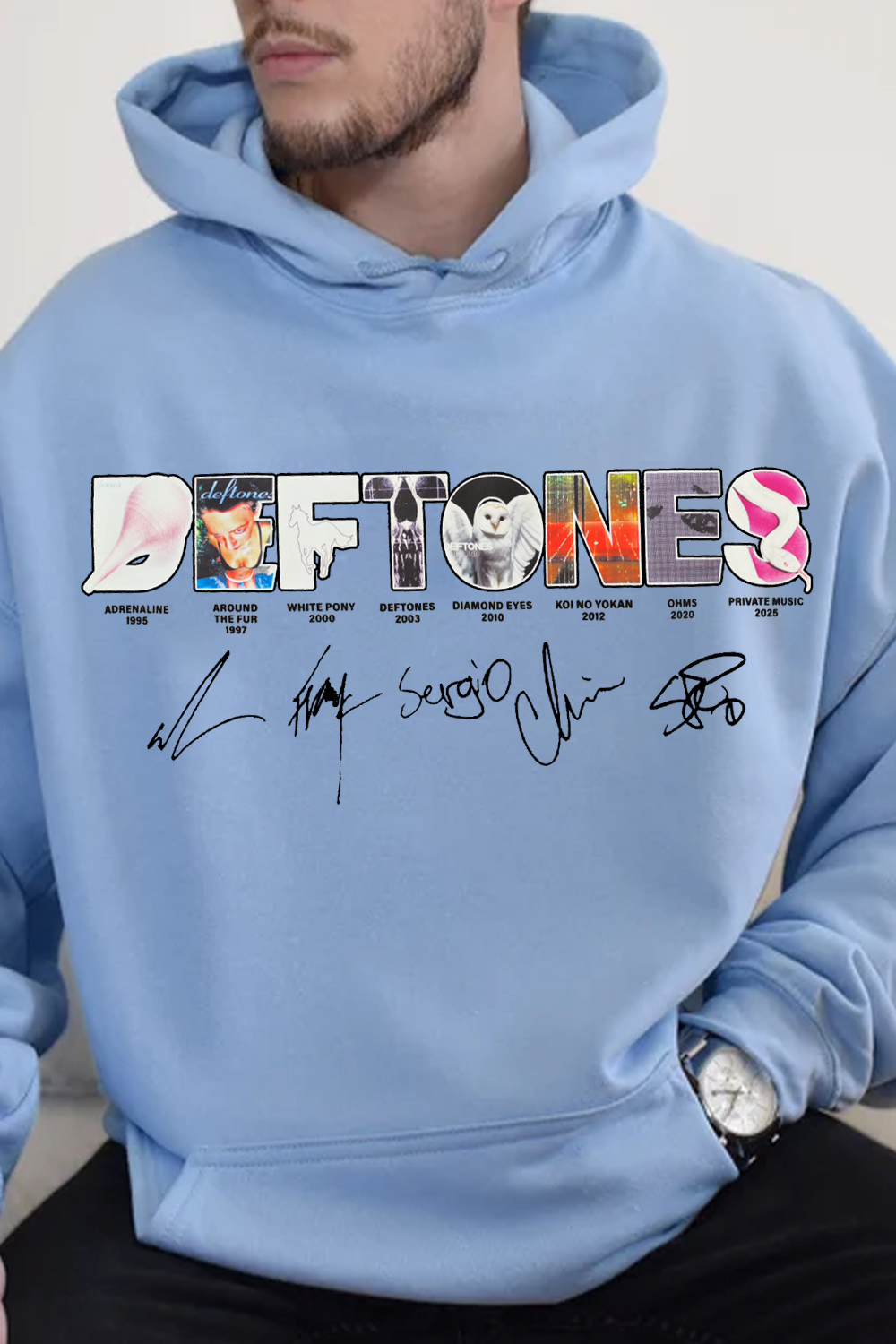 Deftones Album Hoodie 🔥