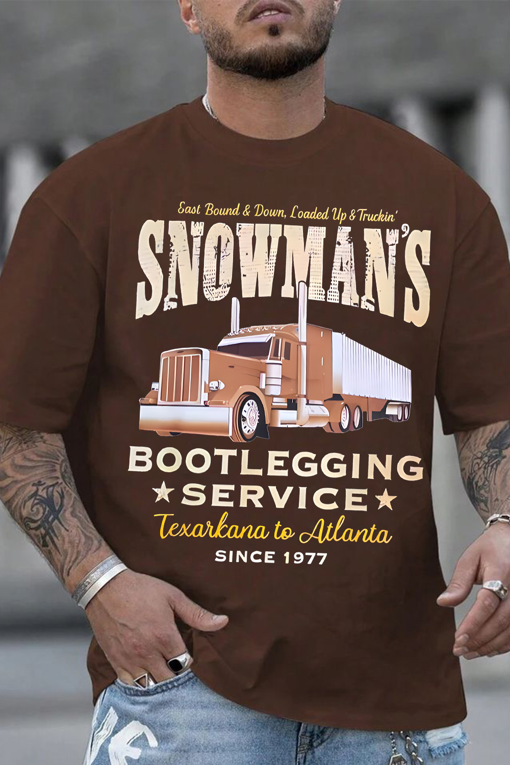 Smokey and the Bandit Snowman Tee