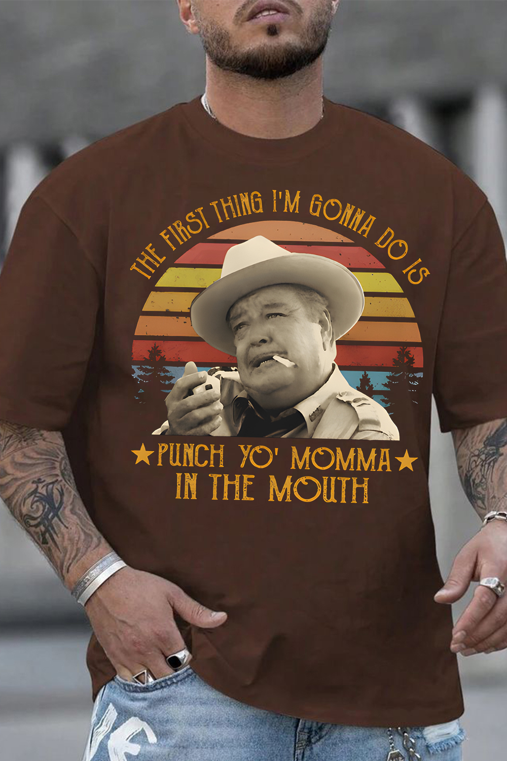 The First Thing I Do Is Shirt, Smokey And The Bandit Movie T-Shirt