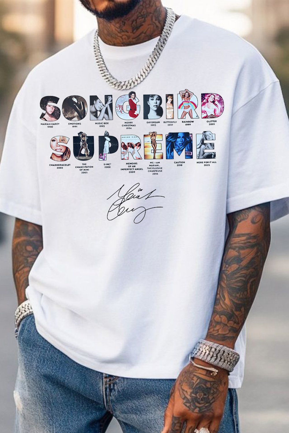 Mariahcarey Songbirdsupreme Tee