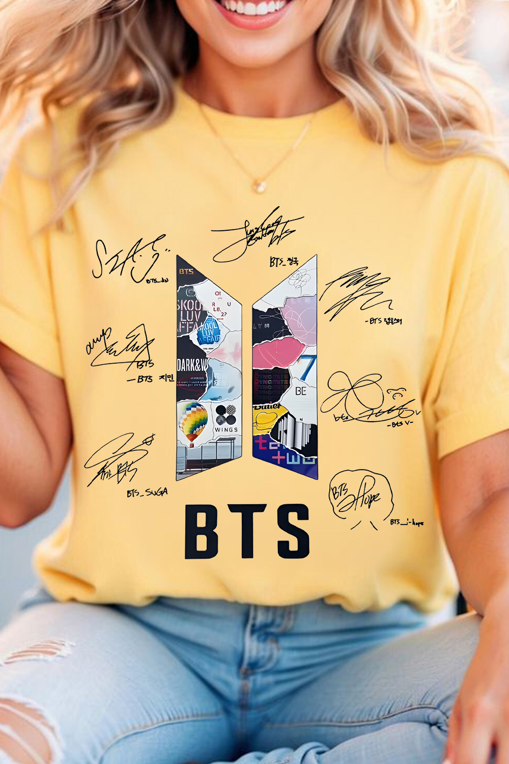 Happy 12th Anniversary BTS Short-sleeved T-shirt