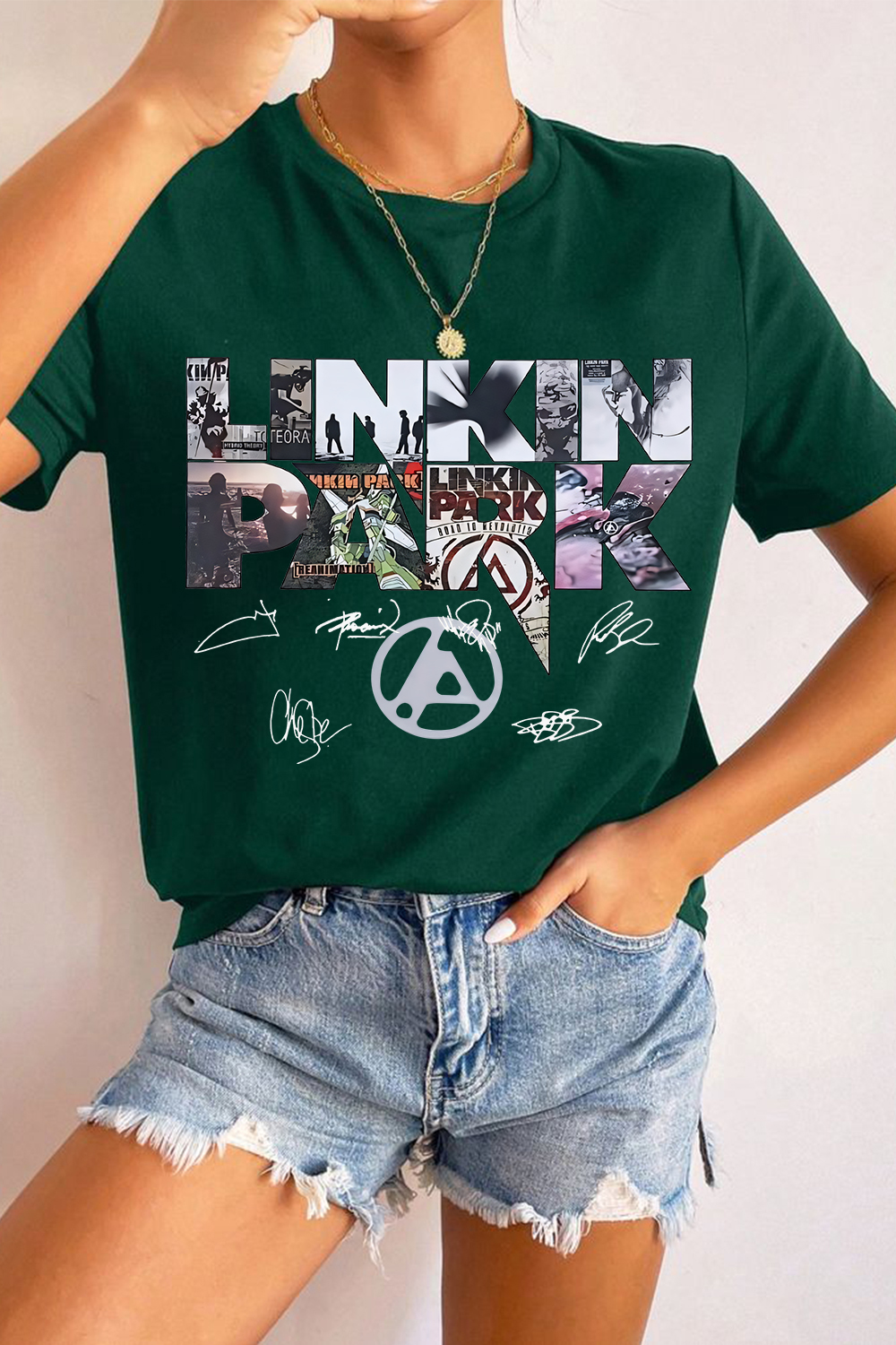 linkin Album Tee For Women