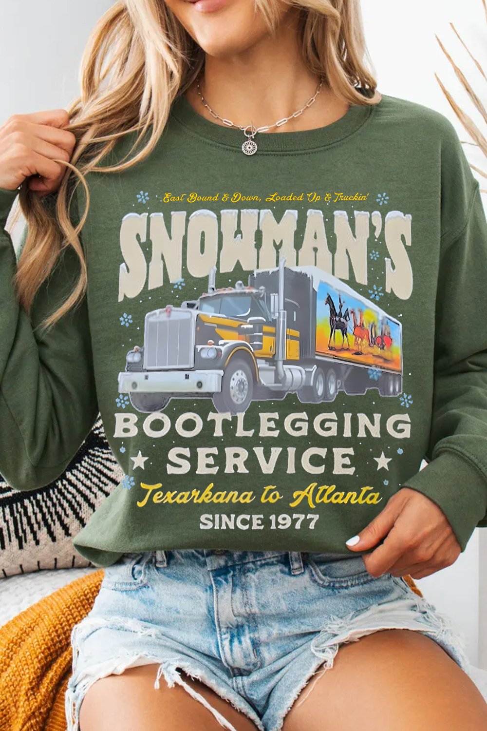 Christmas ❄🎄Smokey and the Bandit Sweatshirt For Women