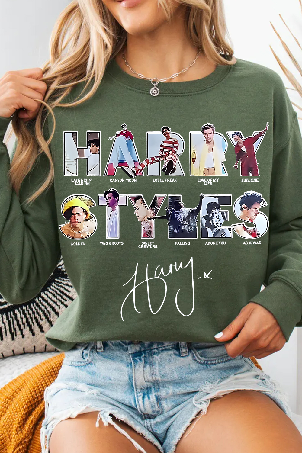 Harry Styles Album Sweatshirt