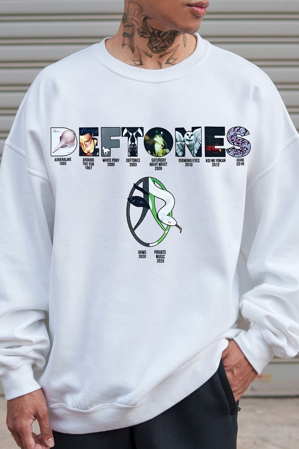 Deftones Album Sweatshirt