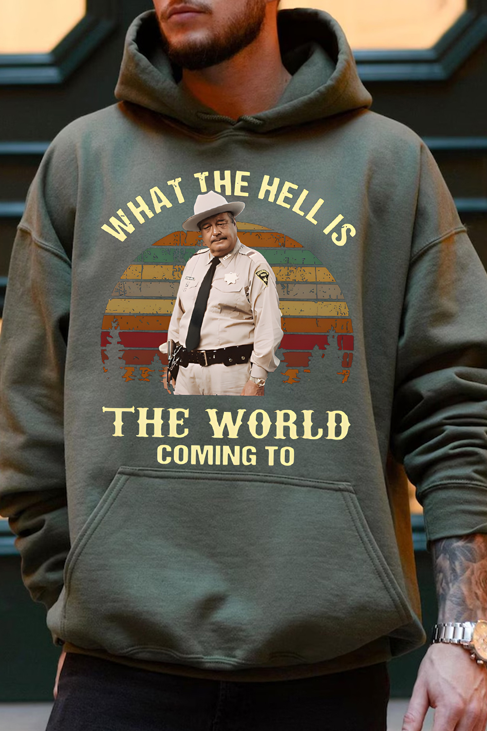 What The Hell Is The World Coming To Shirt, Smokey And The Bandit Movie Hoodie