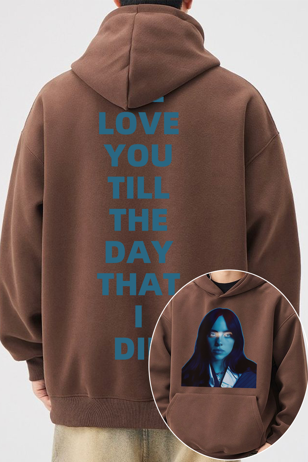 Billie Inspired Tour 2026 Style Hoodie For Men