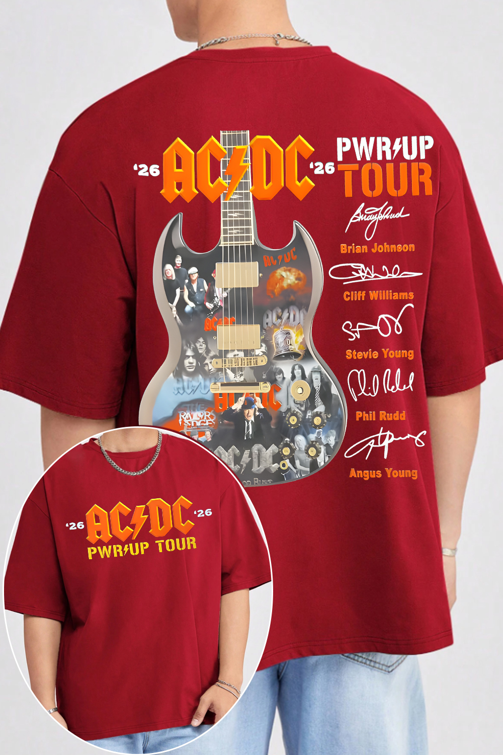 AC/DC 2026 Tour Tee