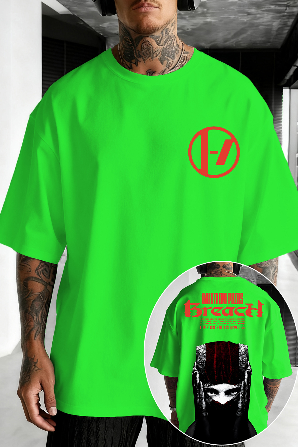 Twenty One Pilots Poster 2-Sided Print T-Shirt