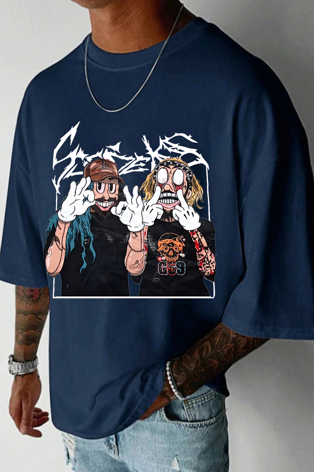 Greyday25 Print Short Sleeve T-Shirt