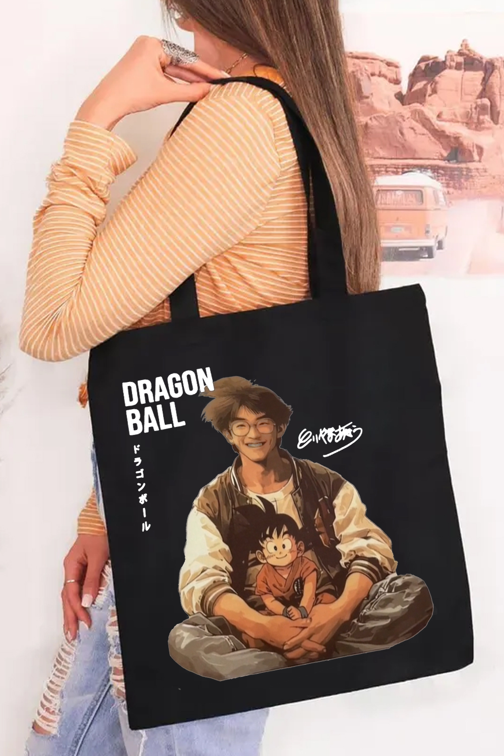 AKIRA TORIYAMA  Canvas Bag