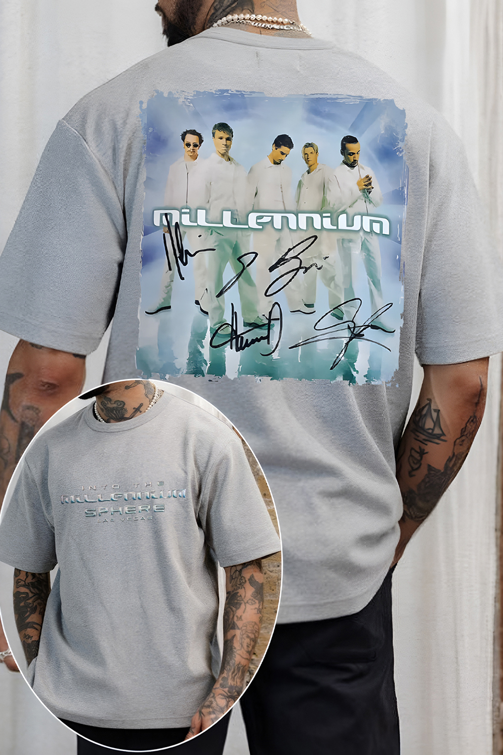 BSB Millennium tour  bboys tee