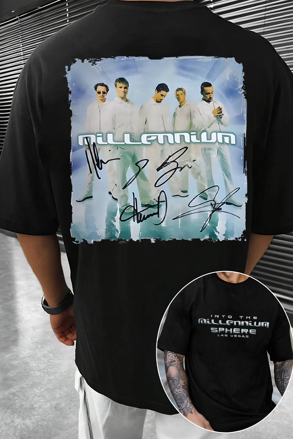BSB Millennium tour  bboys tee