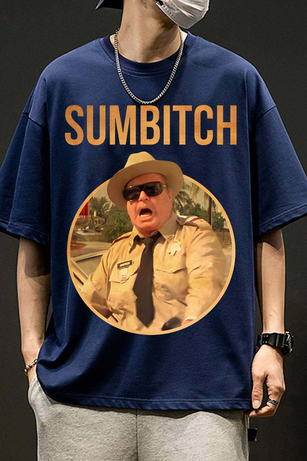 POLICE SUMBITCH JUSTICE SMOKEY Bandit T-Shirt