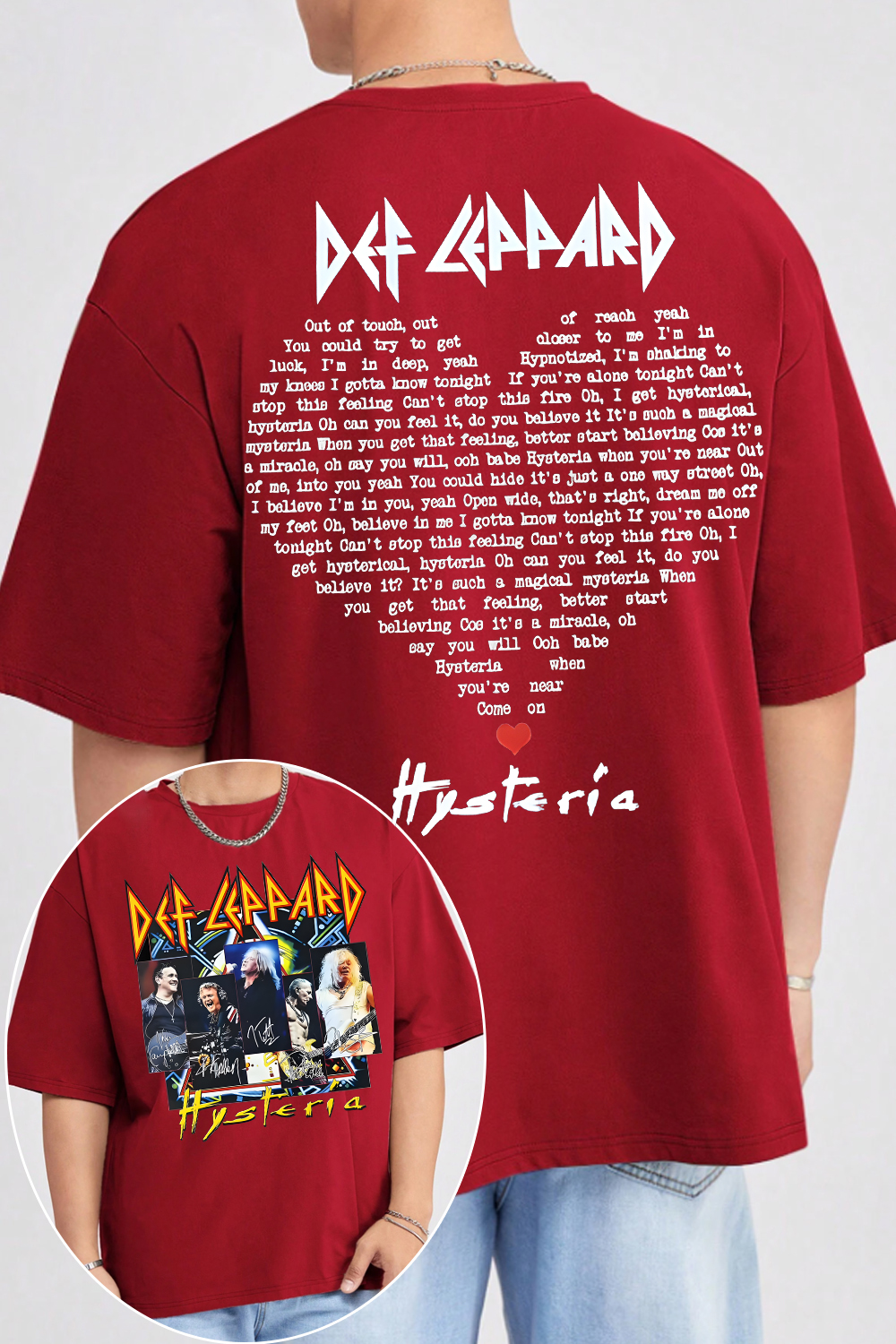 Defleppard rockband T-shirt