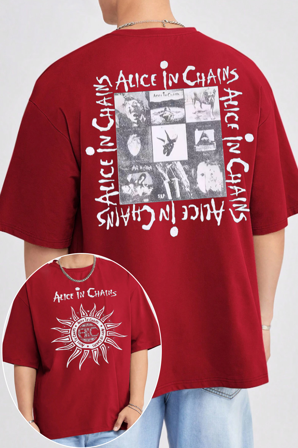 Alice in chains and these albums is goated  Tee
