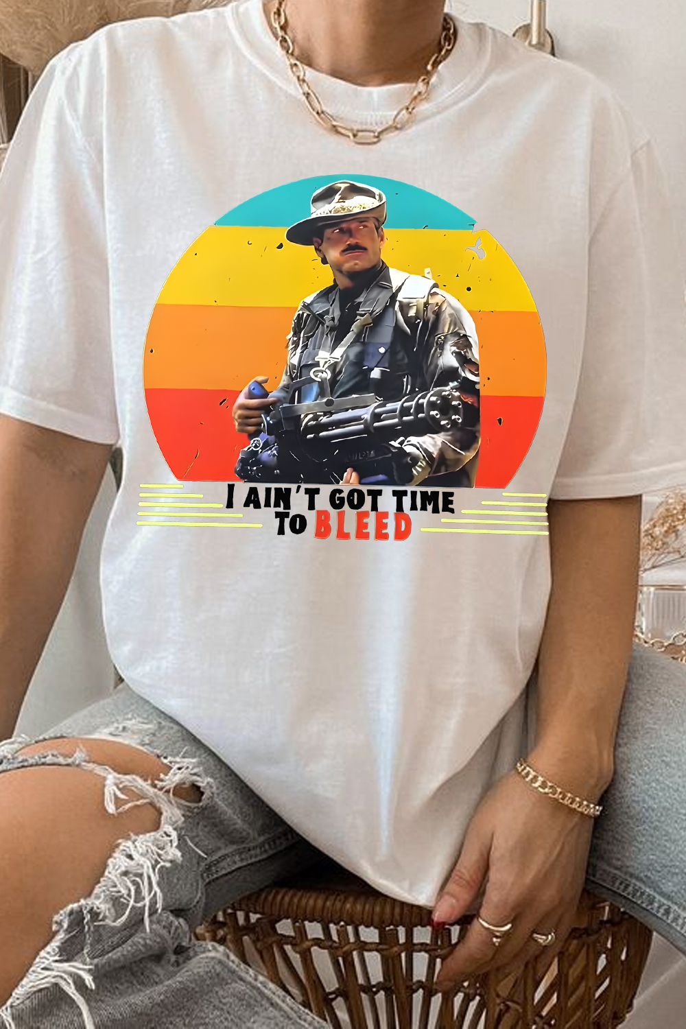 predator arnoldschwarzengegger women tee